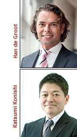 Han de Groot and Katsumi Konishi