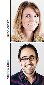 Kristi Zuhlke and Andrew Soep