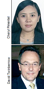 Cheryl Pimentel and David Twinberrow