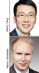 Henry Yang and Hannu Verkasalo