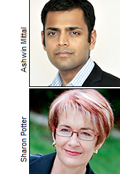 Ashwin Mittal and Sharon Potter