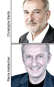 Christophe Martin and Pierre Aebischer