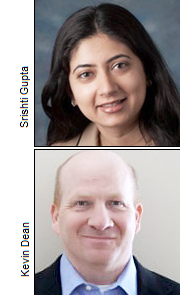 Srishti Gupta and Kevin Dean