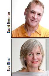 David Brennan and Sue Elms