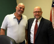 Steve Schlesinger on the left and AG Porrino on the right