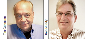 Tim Gohmann and Ron Mundy