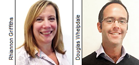 Rhiannon Griffiths and Douglas Whelpdale