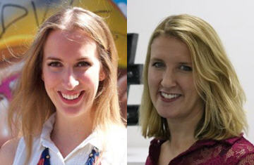 Heather Williams and Rhiannon James