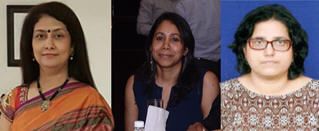 Geeta Sachar, Ruma Sengupta and Mridula Mishra