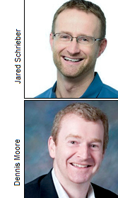 Jared Schrieber and Dennis Moore