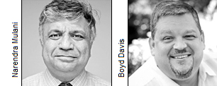 Narendra Mulani and Boyd Davis