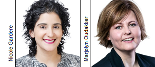 Nicole Gardere and Marjolyn Oudakker