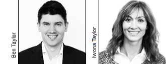 Ben and Iwona Taylor