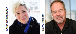 Karen Ramspacher and Gerry Philpott