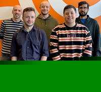 Dean Robinson, Samuel Clark, Dillon Massey, Daniel Farrell and Usman Atlaf