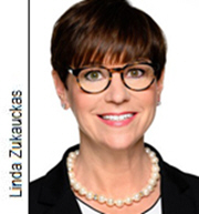 Standing in: CFO Linda Zukauckas