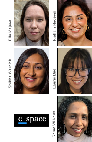 Ella Majava, Risham Nadeem, Shikha Warnick, Laurie Bae and Rema Wilkens