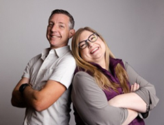 Panzura refounders Dan Waldschmidt, CRO and Jill Stelfox, CEO