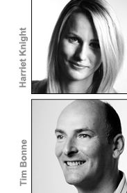 Harriet Knight and Tim Bonnet