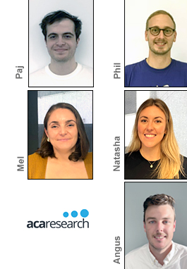 Five new faces at ACA