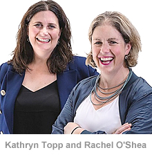 Kathryn Topp and Rachel O'Shea