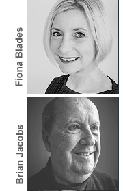 Fiona Blades and Brian Jacobs