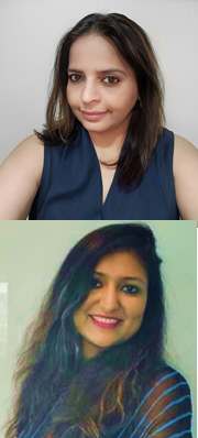 Archana Gupta and Malavika Mani