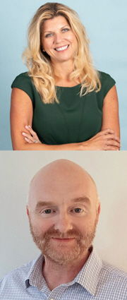 Kim Harrison and Andrew Le Guelaff