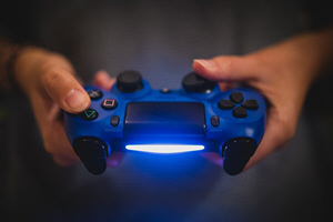 Playstation controller from StockSnap via Pixabay