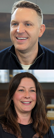 Jonathan Clough and Charlotte Moody