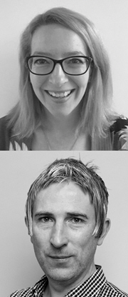 Lucy Farrow and Paul Carrol
