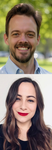 Matt Kischer-Sallman and Jess Largent