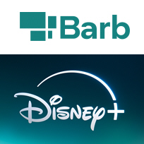 Barb and Disney+ logos