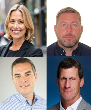 Julia Roland, Liam Corcoran, Alex Costakis and John McLaren