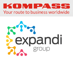 Kompass and Expandi logos