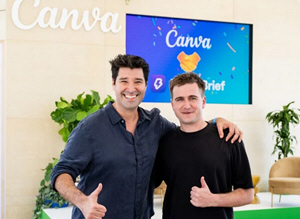 Cliff Obrecht and George Howes at Cannes this week