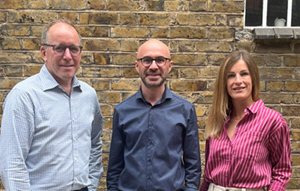 Mark Ursell, Sami Arpa, Celine Udroit of Largo