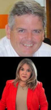 Wayne Townsend and Natalie Cunningham