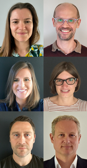 The five appointees plus Tim Wragg