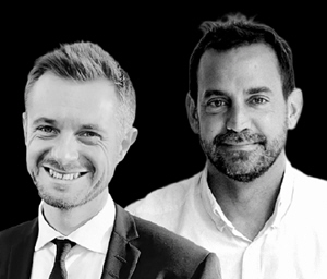 Two Daniels: L to R Putsche and Martin Callizo