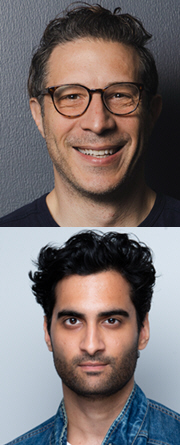 Vin DeRobertis and Moshe Borouchov