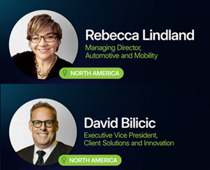 Rebecca Lindland and David Bilicic