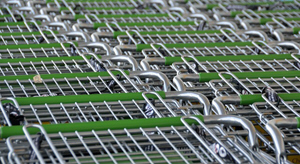 Supermarket trolleys
