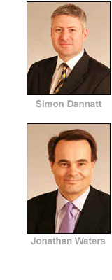 Simon Dannatt and Executive Director Jonathan Waters