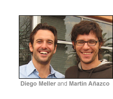 Diego Meller and Martín Añazco