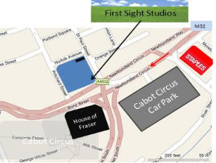 The Studio location