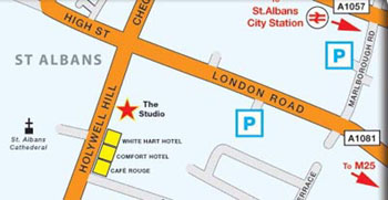 The Studio location