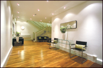 the white rooms - long entrance